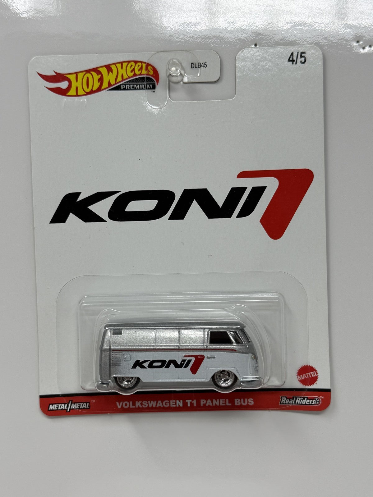 Hot Wheels Premium Koni Volkswagen T1 Panel Bus 1:64 Diecast