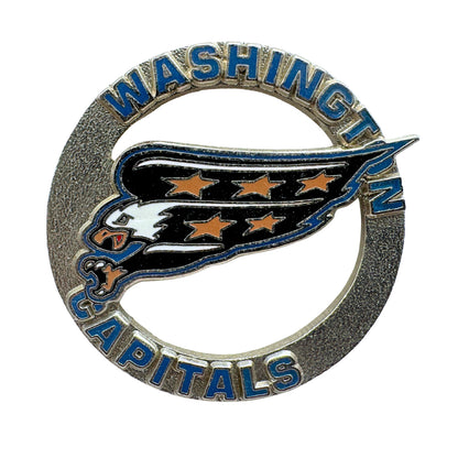Washington Capitals Circular NHL Hockey Team Lapel Pin