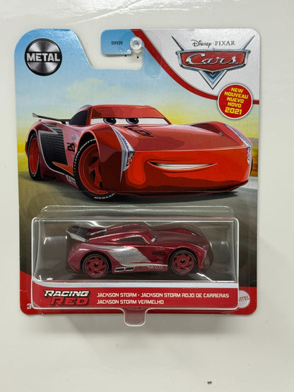 Disney Pixar Cars Jackson Storm Racing Red 2021 Metal 1:55 Diecast