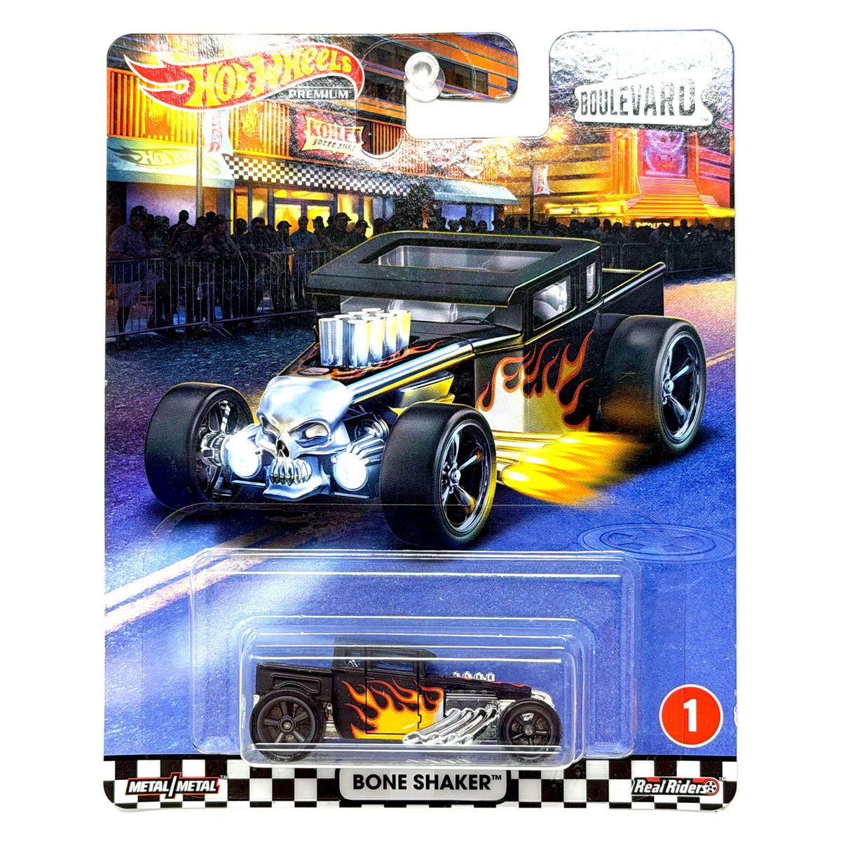 Hot Wheels Premium Boulevard Bone Shaker 1:64 Diecast