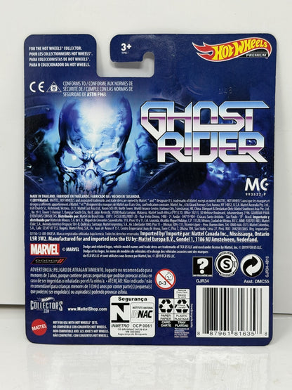 Hot Wheels Premium Marvel Ghost Rider Dodge Charger 1:64 Real Riders