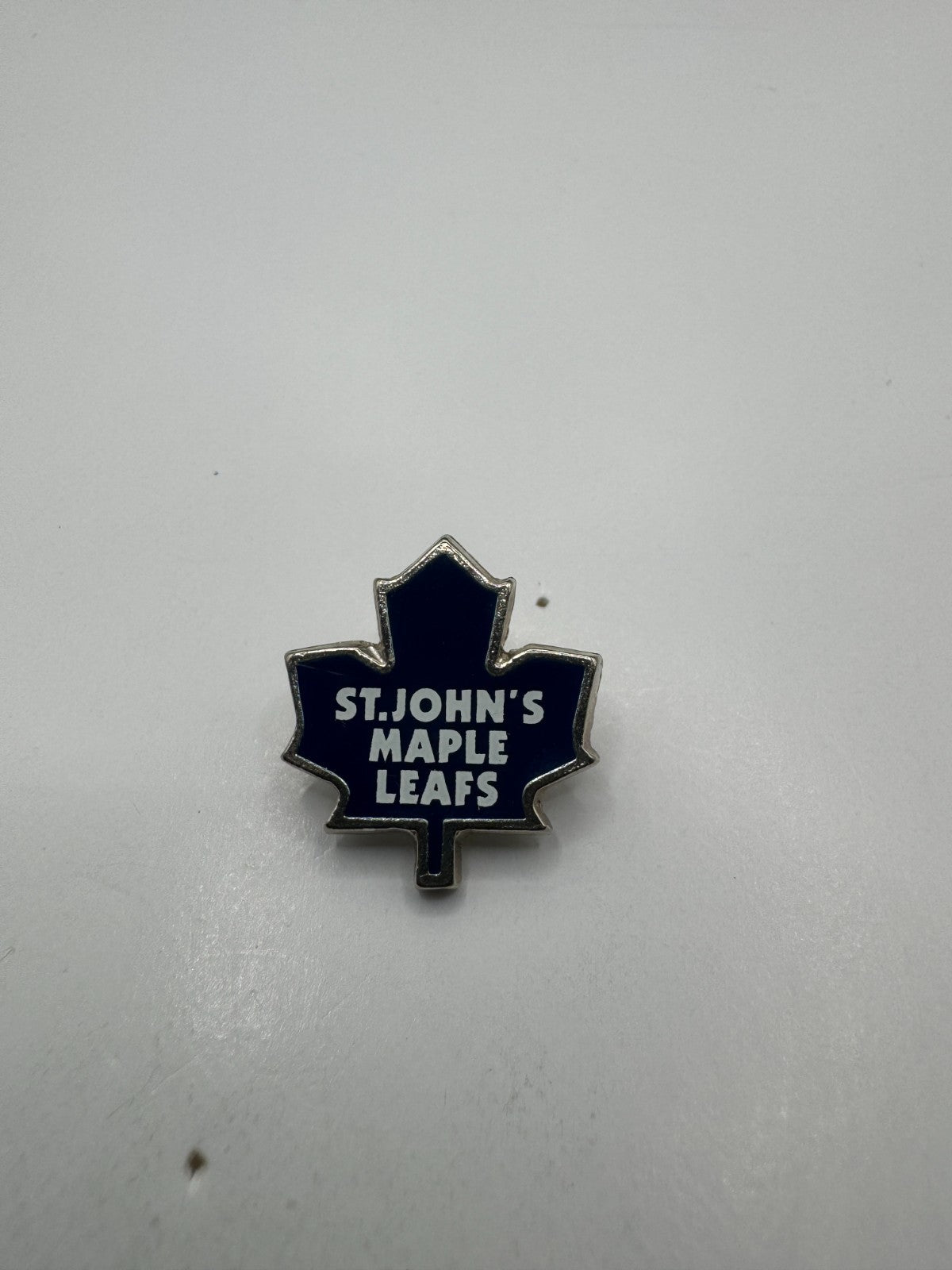St. John's Maple Leafs Team Logo AHL Hockey Lapel Pin