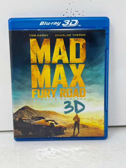 Mad Max: Fury Road (3D Blu-ray) Tom Hardy Action Sci-Fi Blockbuster