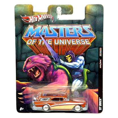 Hot Wheels Masters of the Universe 1957 Buick Skeletor 1:64 Diecast Real Riders