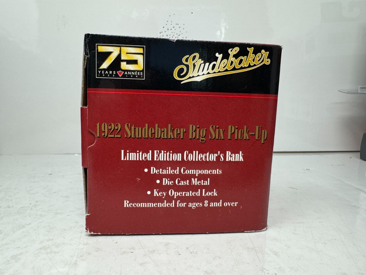 Liberty Classics Canadian Tire 1922 Studebaker Big Six Pickup BANK 1:24 Diecast