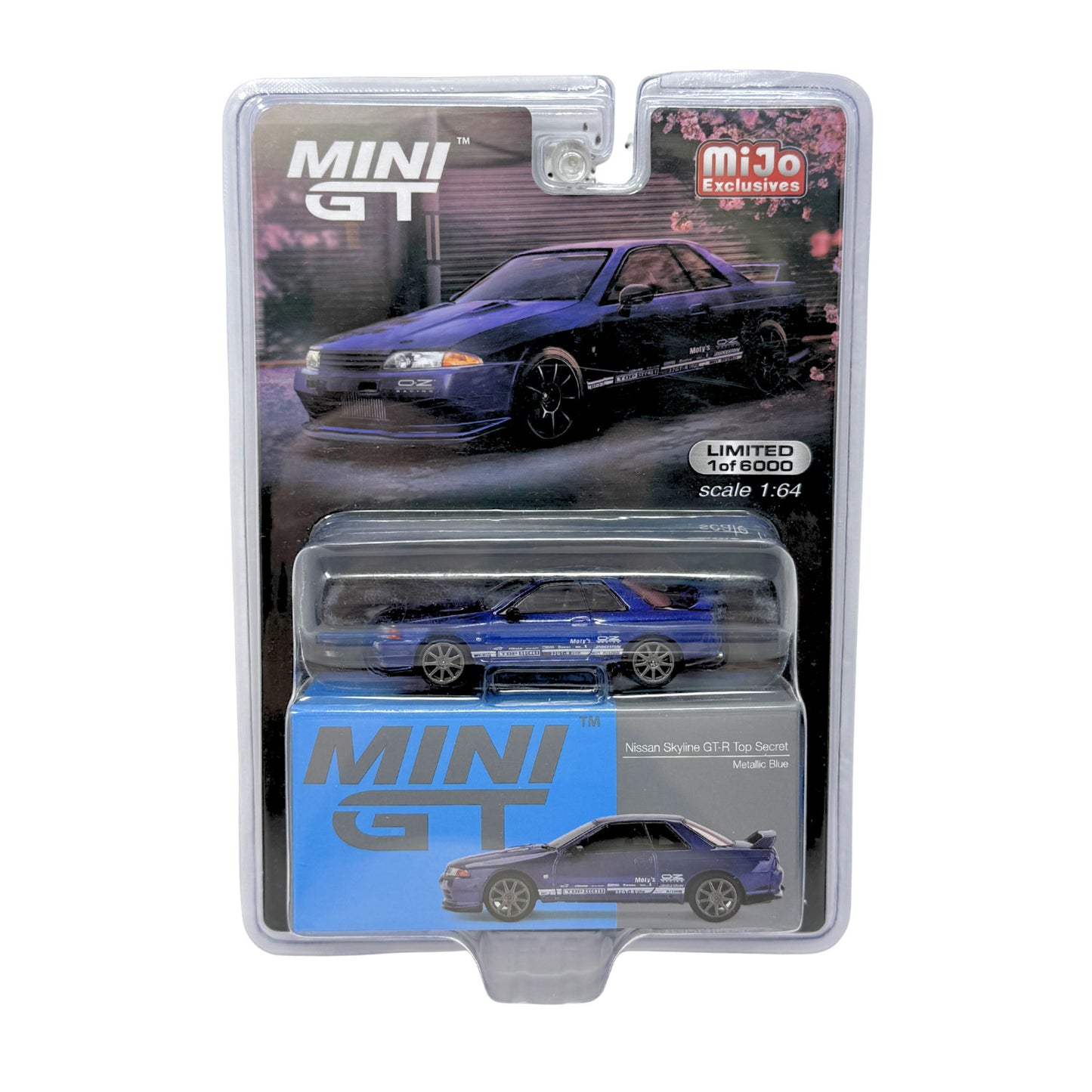 Mini GT MiJo Exclusives Nissan Skyline GT-R Top Secret 1:64 Diecast