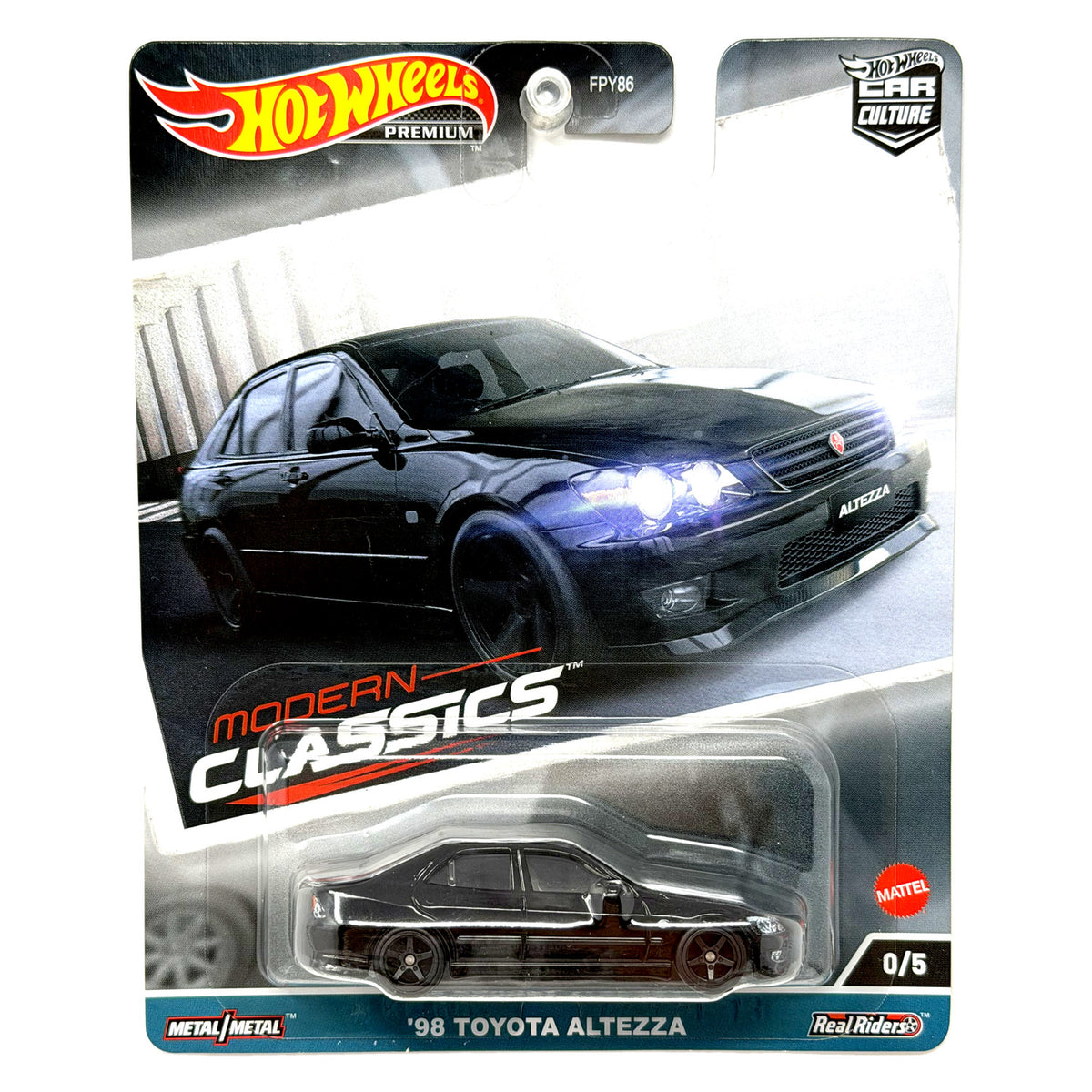 Hot Wheels Premium Modern Classics 1998 Toyota Altezza CHASE 0/5 1:64 Diecast