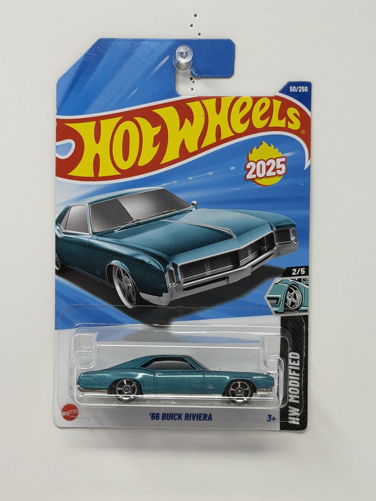 Hot Wheels HW Modified 1966 Buick Riviera 1:64 Diecast Teal
