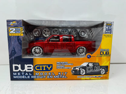 Jada Dub City 2000 Chevy S-10 Metal Model Kit 1:24 Diecast