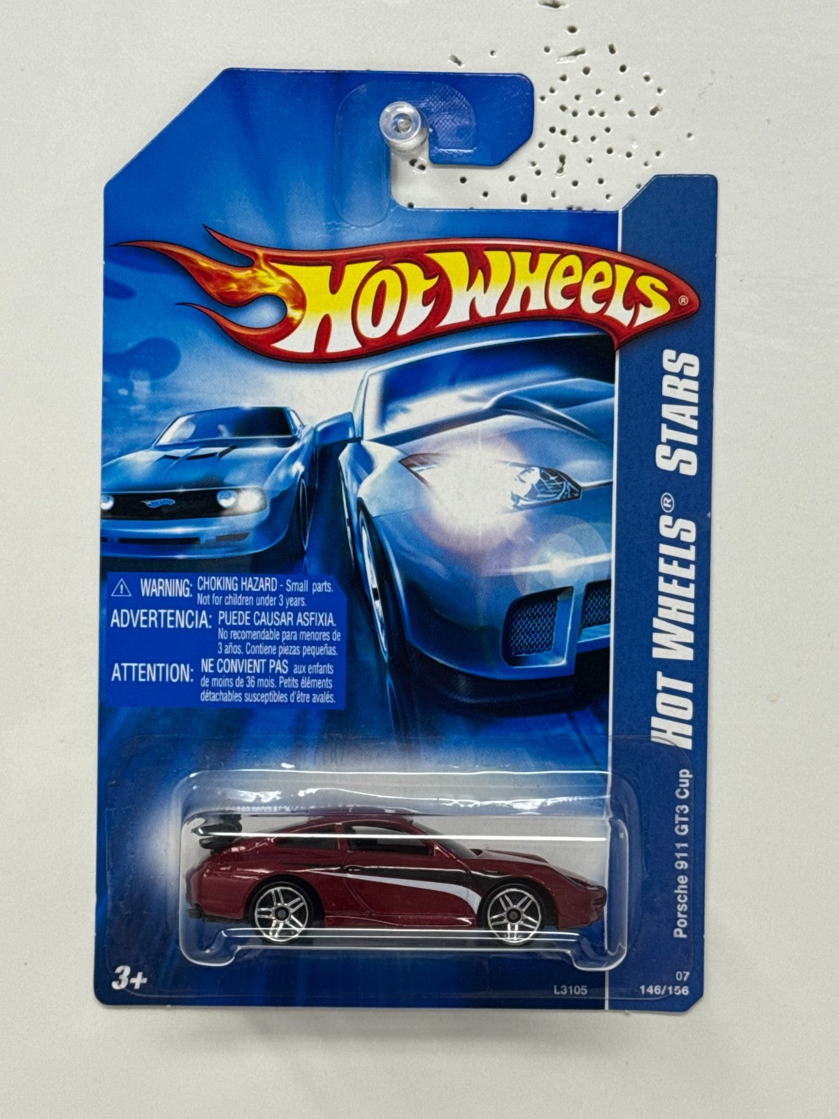 Hot Wheels Stars Porsche 911 GT3 Cup 1:64 Diecast