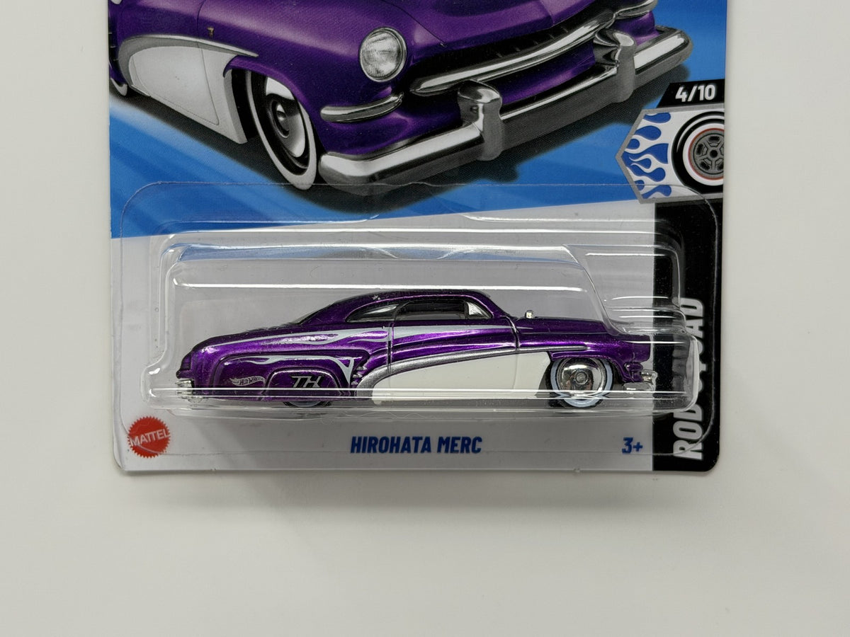Hot Wheels Super Treasure Hunt Hirohata Merc Rod Squad 1:64 Diecast STH