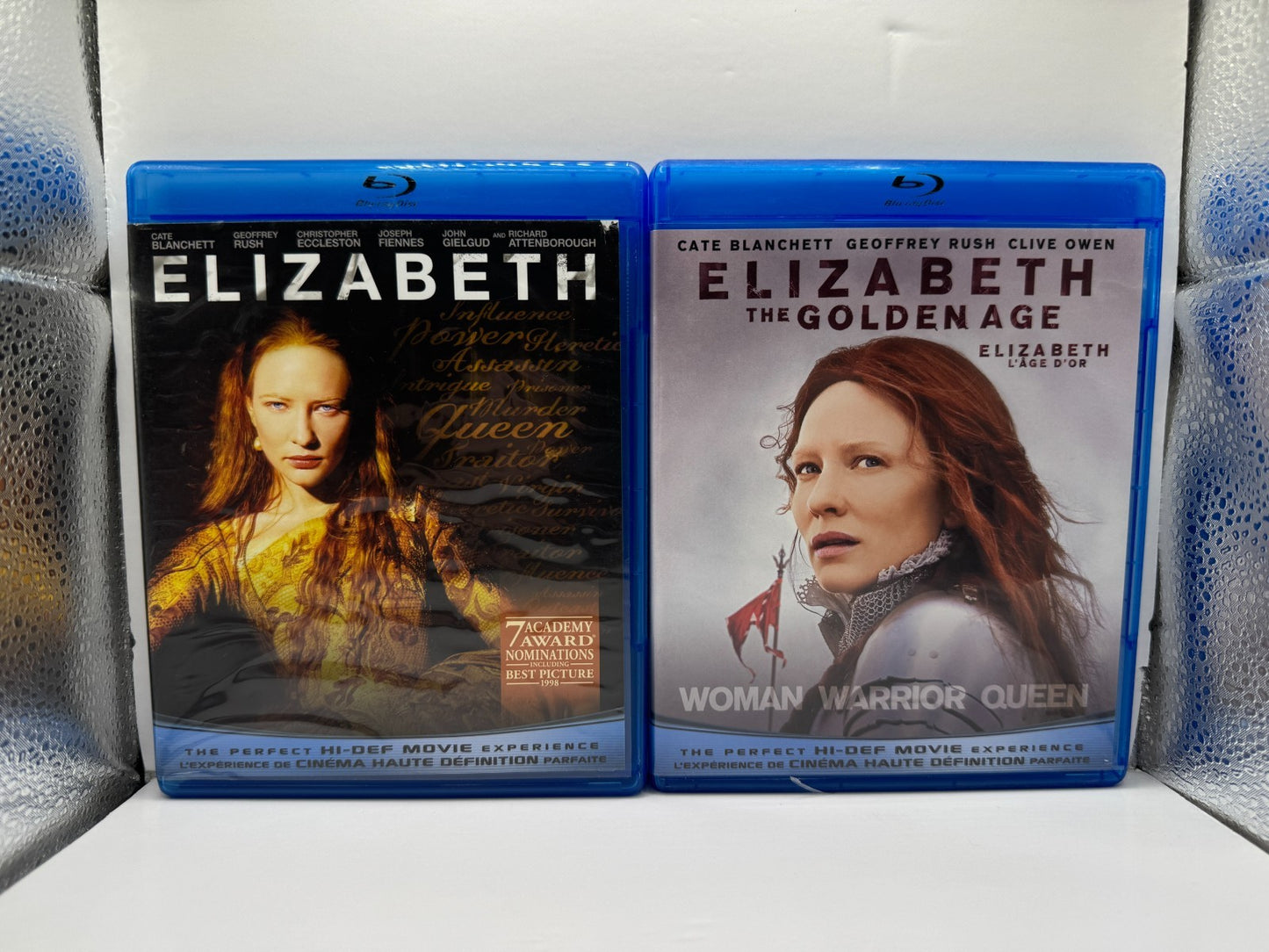 Elizabeth 2-Movie Collection (Blu-ray) Cate Blanchett Biography