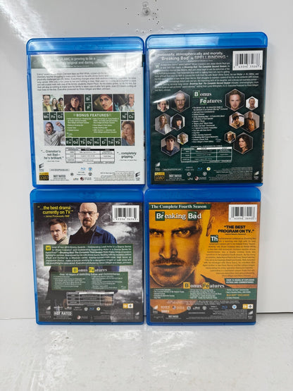 Breaking Bad Seasons 1-4 (Blu-ray) Bryan Cranston TV Series Box Set