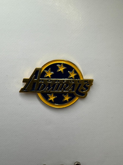 Norfolk Admirals AHL Hockey Team Logo Lapel Pin UDT1