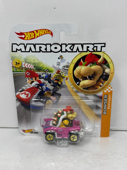 Hot Wheels Mario Kart Bowser Badwagon 1:64 Diecast
