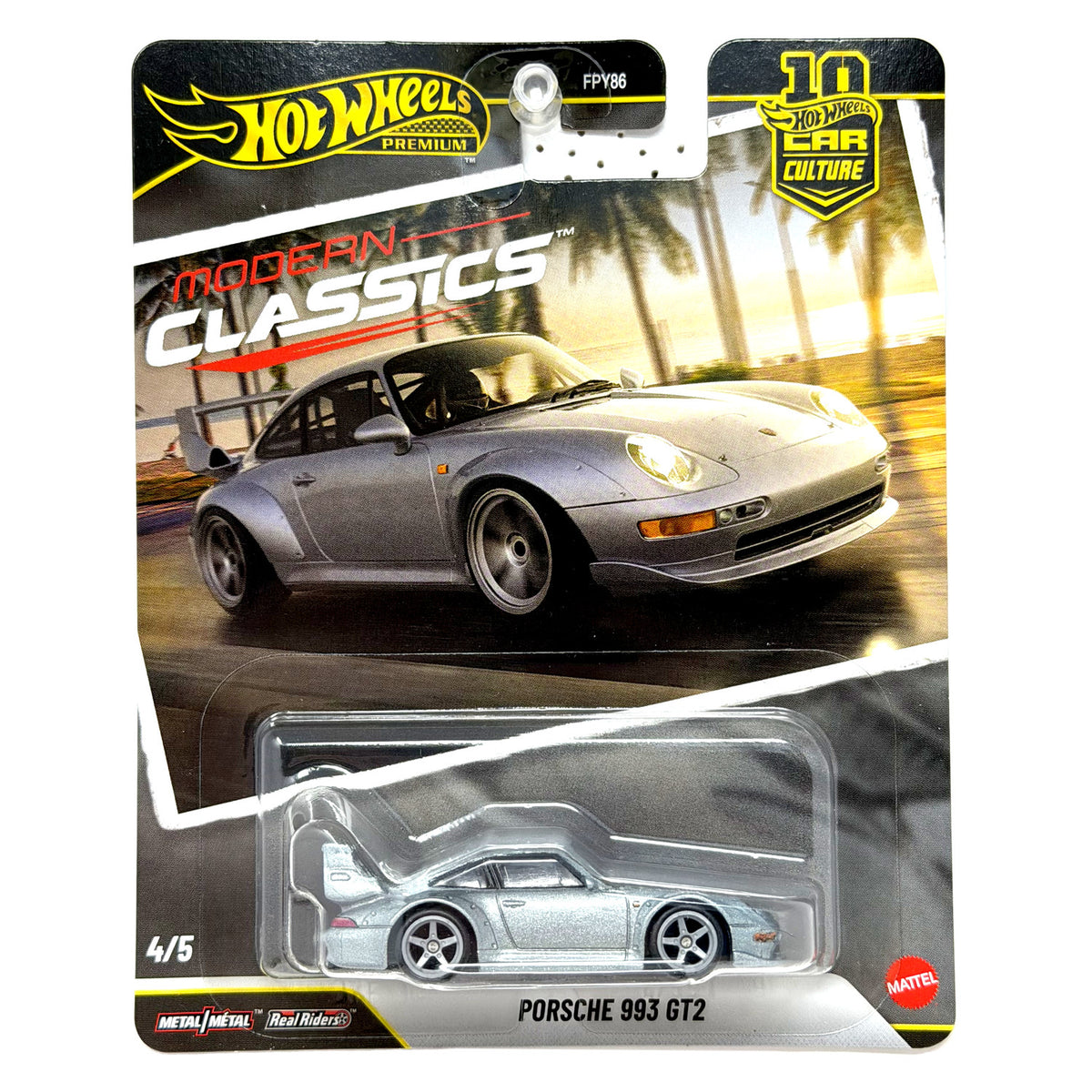 Hot Wheels Premium Modern Classics Porsche 993 GT2 1:64 Diecast