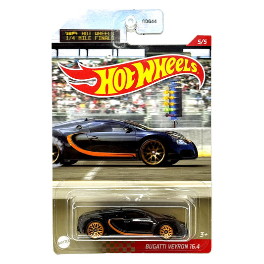 Hot Wheels 1/4 Mile Final Bugatti Veyron 16.4 1:64 Diecast