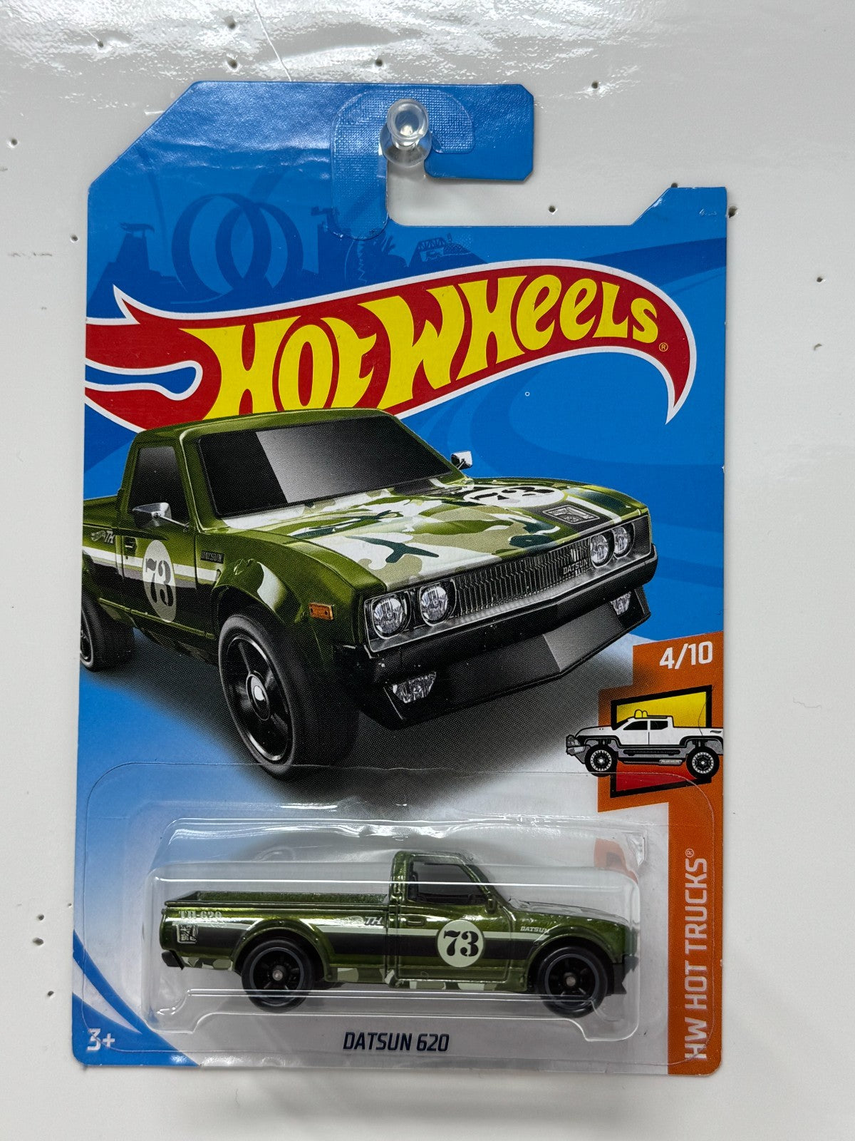 Hot Wheels Super Treasure Hunt Datsun 620 HW Hot Trucks 1:64 Diecast