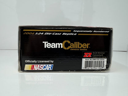 Team Caliber NASCAR Scott Wimmer #22 CAT 2004 Dodge 1:24 Diecast