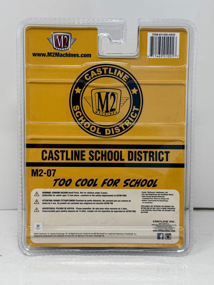 M2 Machines Castline School District 1960 VW Delivery Van 1:64 Diecast