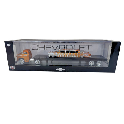 M2 Machines 1958 Chevrolet Impala & 1958 Chevy LCF Hauler 1:64 Diecast