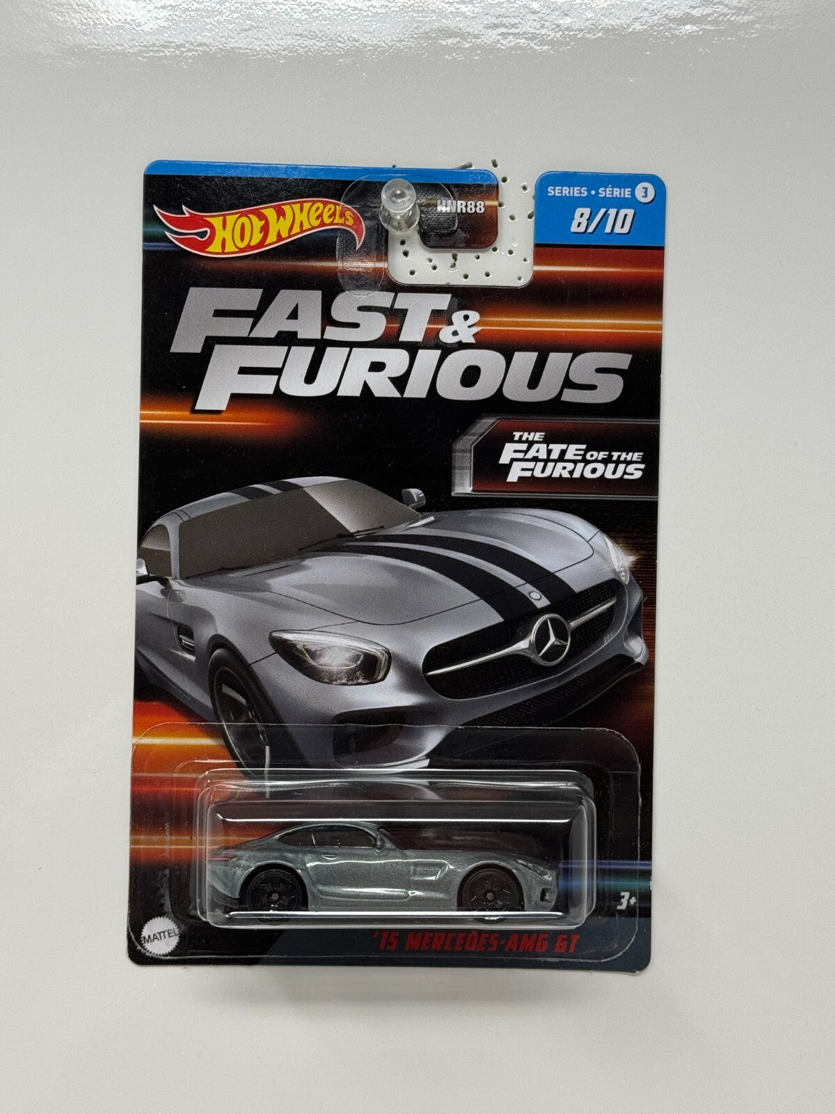 Hot Wheels Fast & Furious 2015 Mercedes-Benz AMG GT European Car 1:64 Diecast