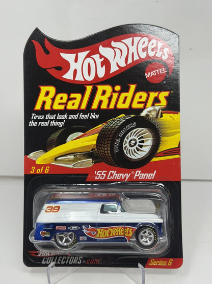 Hot Wheels Real Riders Series 6 1955 Chevy Panel 1:64 Diecast