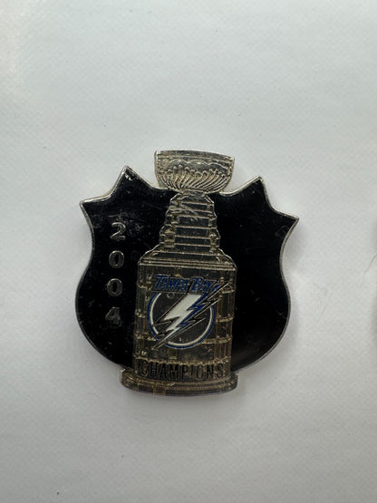 Tampa Bay Lightning 2004 Stanley Cup Champions NHL Hockey Lapel Pin