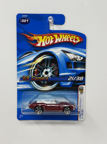 Hot Wheels 2006 First Editions 1969 Chevrolet Camaro 1:64 Diecast Red