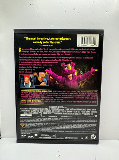 Death to Smoochy (DVD) Robin Williams Dark Comedy