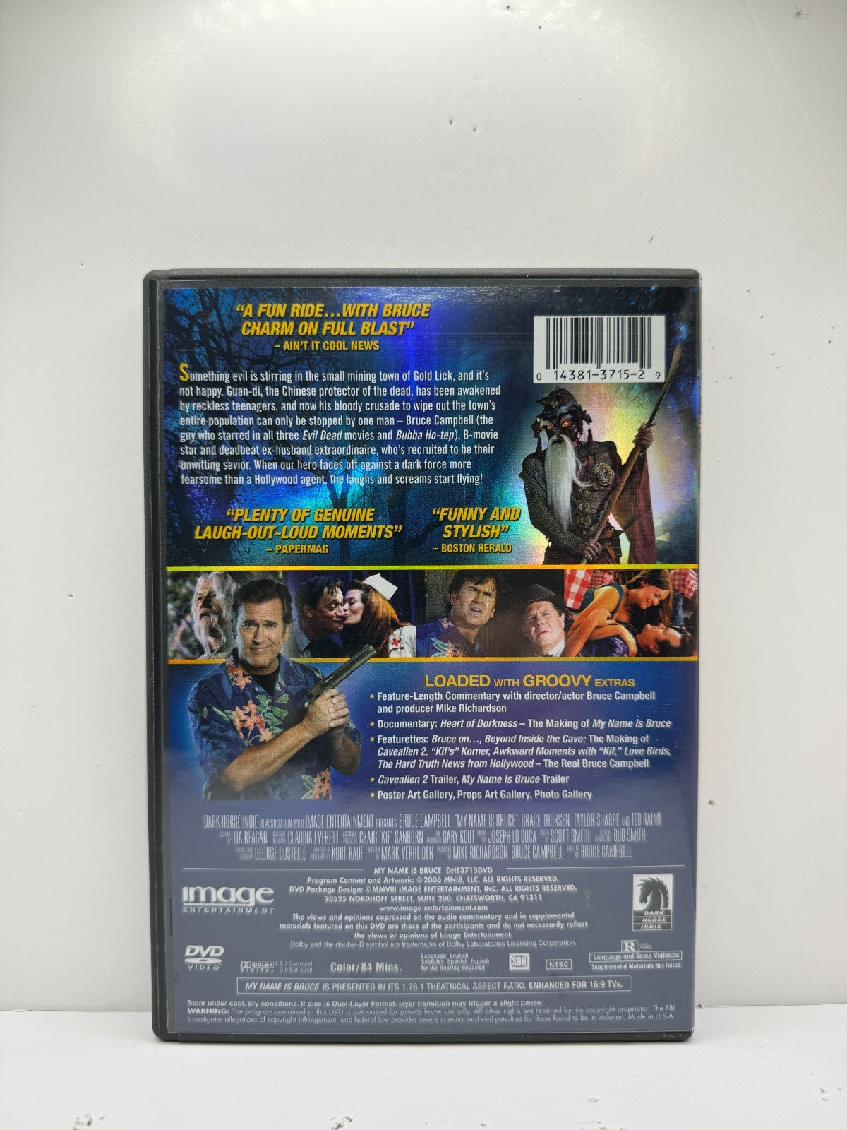 My Name Is Bruce (DVD) Bruce Campbell Comedy