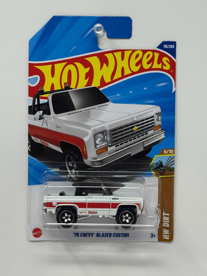 Hot Wheels Dirt 1975 Chevy Blazer Custom 1:64 Diecast V2