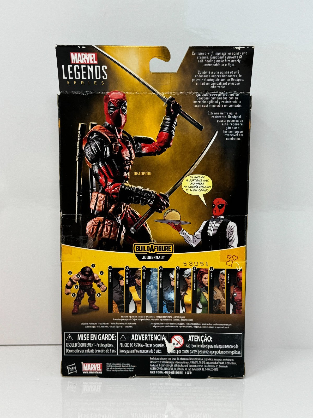 Marvel Legends X-Men Deadpool Action Figure