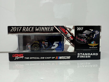 Lionel NASCAR #5 Kasey Kahne Farmers Insurance Indy Win 2017 SS 1:24 Diecast