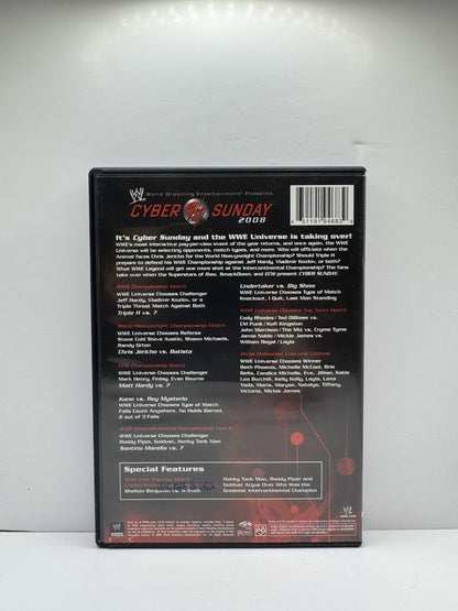 WWE Cyber Sunday 2008 (DVD) WWE Wrestling