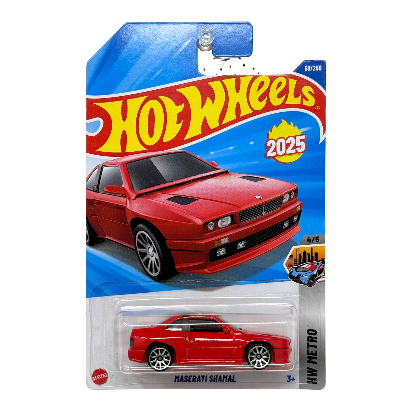 Hot Wheels Metro Maserati Shamal 1:64 Diecast