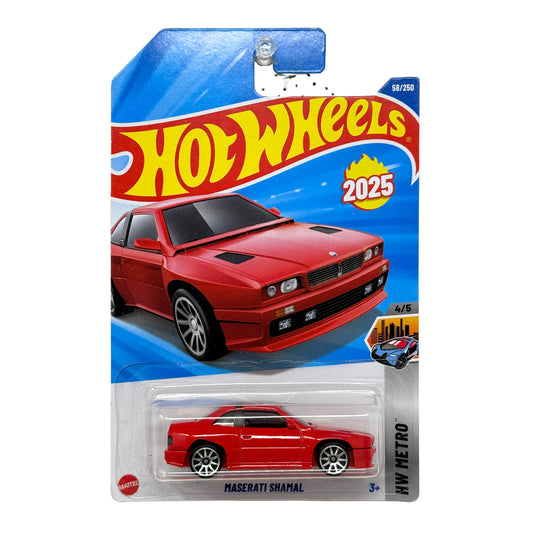 Hot Wheels Metro Maserati Shamal 1:64 Diecast