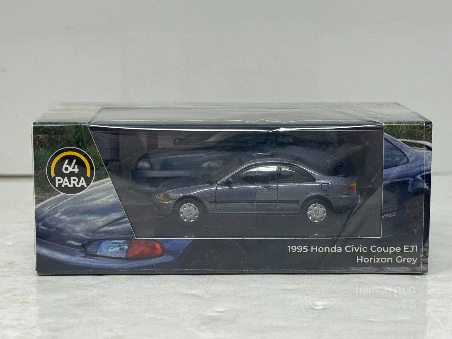 Paragon Para64 1995 Honda Civic Coupe EJ1 Horizon Grey 1:64 Diecast