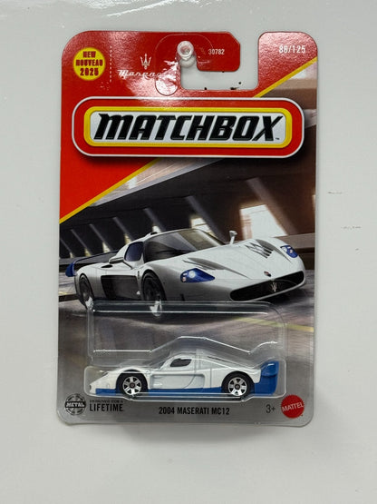 Matchbox 2004 Maserati MC12 1:64 Diecast