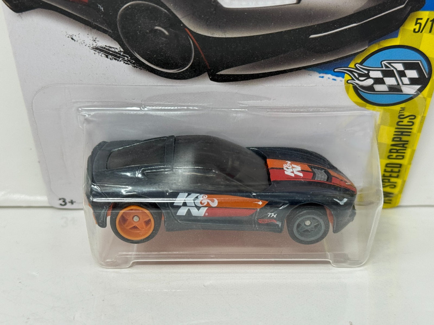 Hot Wheels Super Treasure Hunt 2014 Corvette Stingray 1:64 Diecast