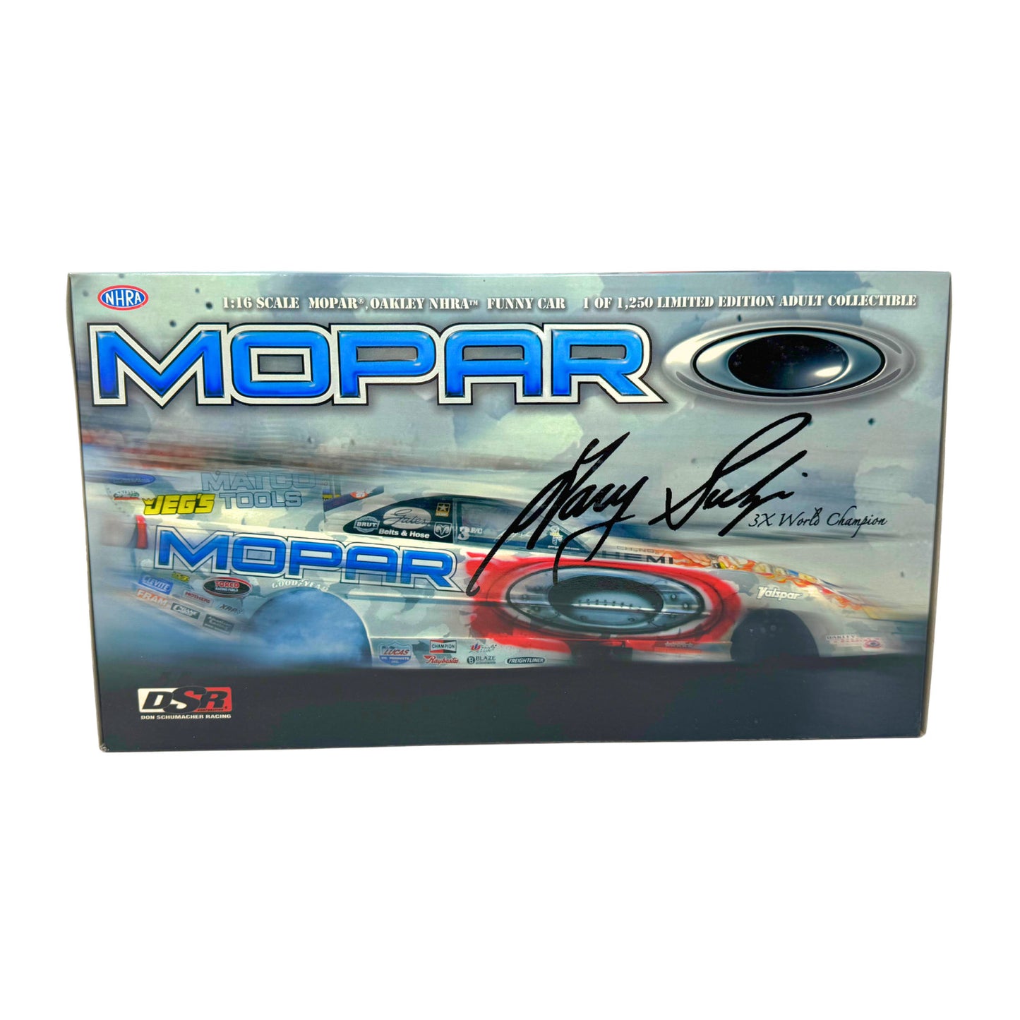 Milestone Gary Scelzi NHRA Mopar Oakley Dodge Stratus Funny Car 1:16 Scale