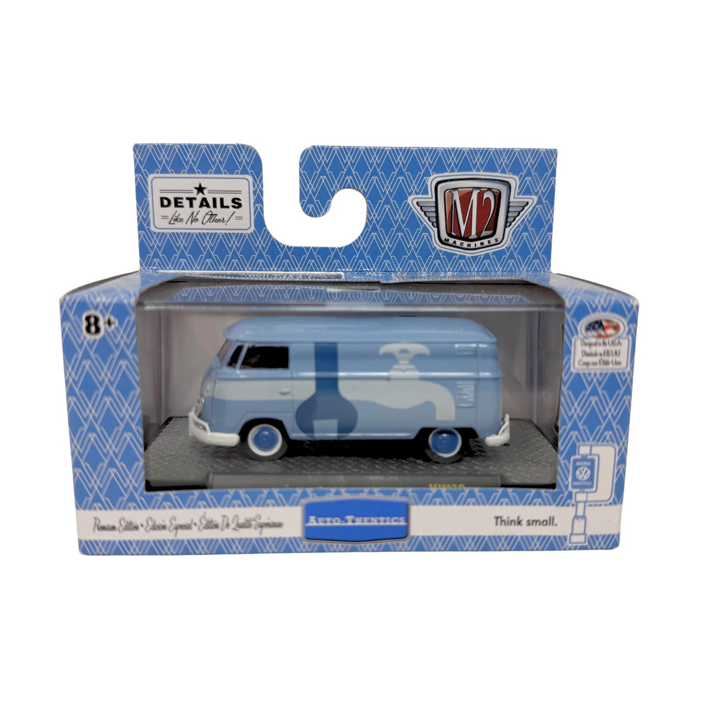 M2 Machines Auto Thentics 1960 Volkswagen VW Delivery Van USA Model 1:64 Diecast
