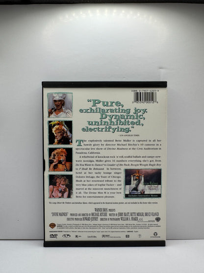 Divine Madness (DVD) Bette Midler Music