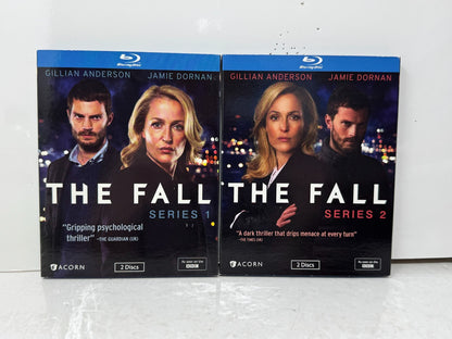 The Fall Seasons 1-2 (Blu-ray) Gillian Anderson Crime Drama TV Series