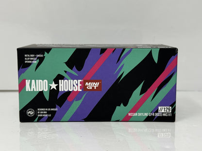 Kaido House MINI GT Nissan Skyline GT-R (R33) HKS Power 1:64 Diecast