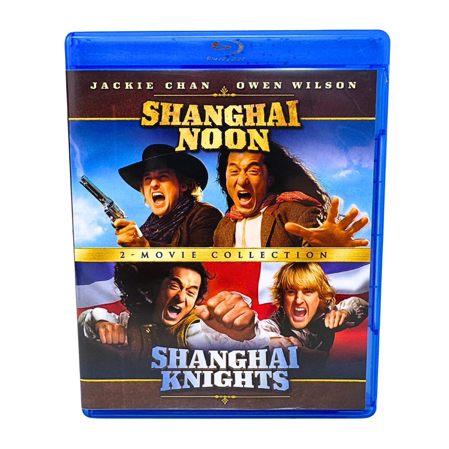 Shanghai Noon / Shanghai Knights (Blu-ray) Jackie Chan Action Comedy