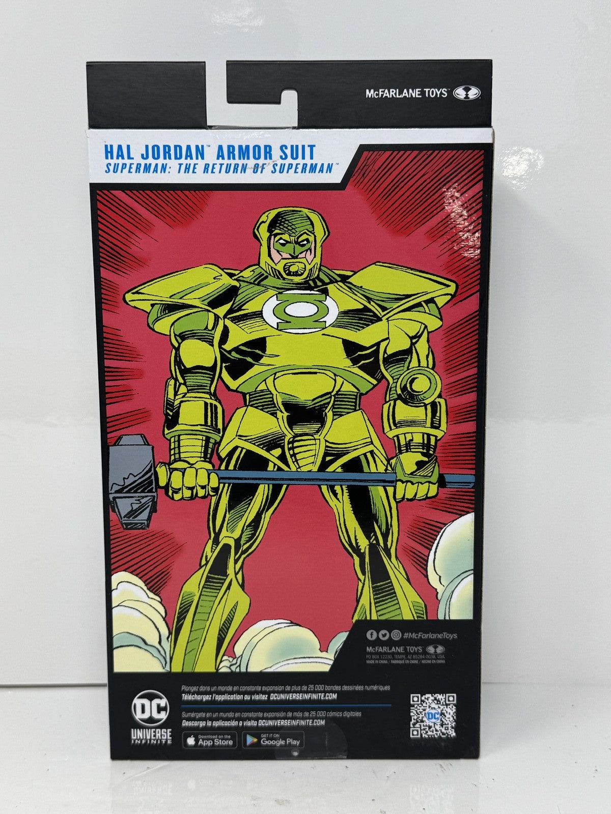 McFarlane DC Multiverse Return of Superman Hal Jordan Armor Suit Figure