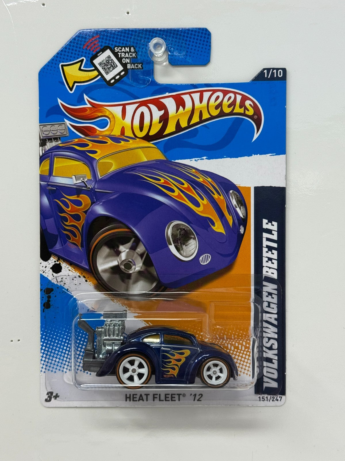 Hot Wheels Super Treasure Hunt Volkswagen Beetle 1:64 Diecast