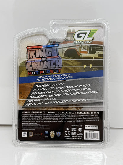 Greenlight Kings of Crunch Hot Pursuit 1979 Ford F-250 Michigan 1:64 Diecast