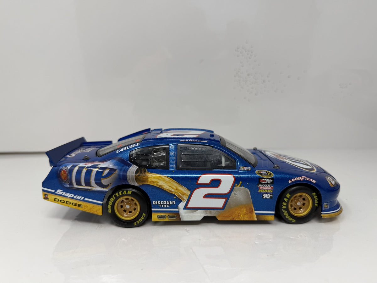 Lionel Nascar Brad Keselowski #2 Miller Lite 2011 Dodge Charger 1:24 Diecast